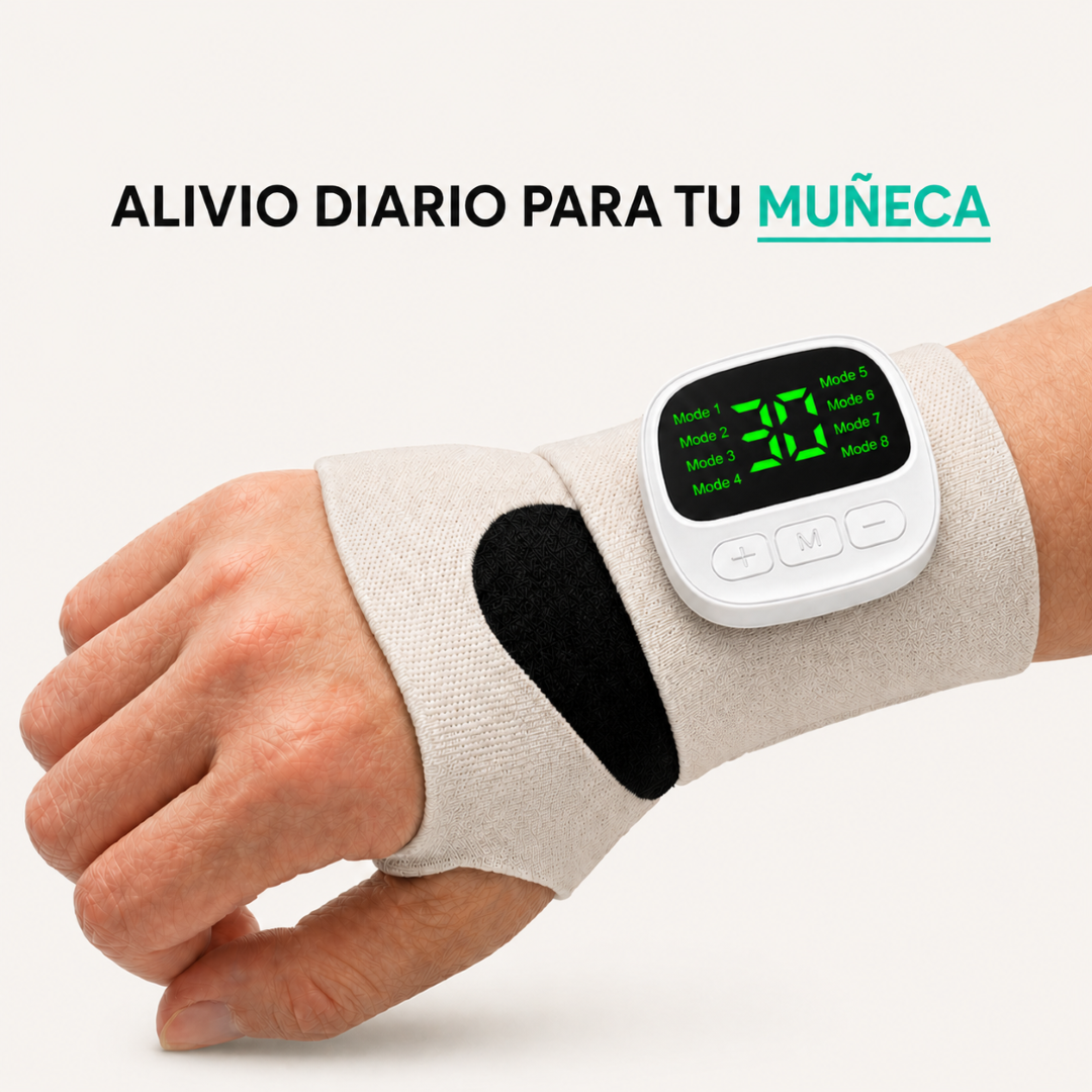 Muñequera Terapéutica para Alivio de Mano