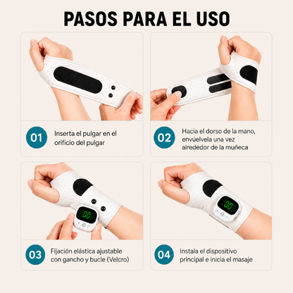 Muñequera Terapéutica para Alivio de Mano